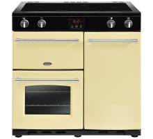 Belling Farmhouse FH90EiCR Electric Induction Range Cooker