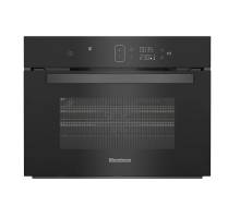 Blomberg ROKW8370B built-in compact microwave oven in black finish