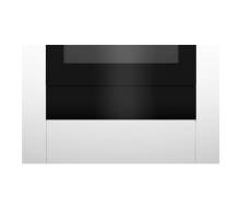 Blomberg ROWD4200B built-in warming drawer – front view in black finish
