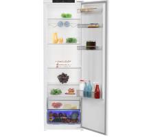 Blomberg SST4455VI open showing internal shelves and chrome wine rack