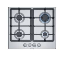 Bosch PGP6B5B90 gas hob with four burners and cast iron supports