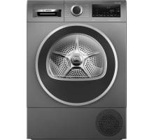Bosch Series 6 WQG245R1GB 9kg Heat Pump Tumble Dryer in cast iron grey