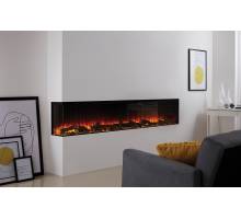 British Fires New Forest 2400 Electric Fire with Deluxe Logs