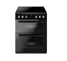 CDA CFC631BL Double Oven Electric Cooker