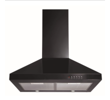 CDA ECH61BL Chimney Cooker Hood 