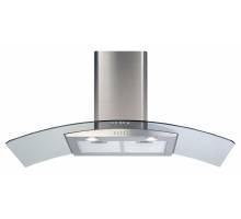 CDA ECP102SS Curved Glass Cooker Hood