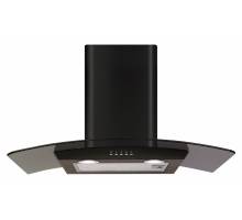 CDA ECP72BL Curved Glass Cooker Hood