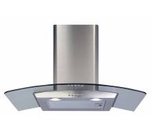 CDA ECP72SS Curved Glass Cooker Hood