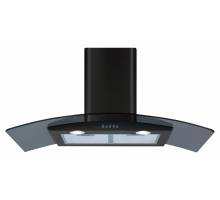 CDA ECP92BL Curved Glass Cooker Hood