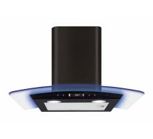 CDA EKP60BL Curved Glass Cooker Hood with Edge Lighting 