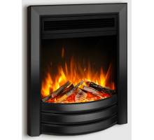 Celsi Ultiflame Ultra Autograph Electric Fire in Black Nickel & Black