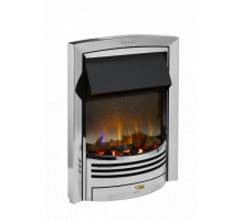 Dimplex Glencoe Chrome Optiflame 3D Electric Inset Fire