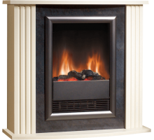 Dimplex Mozart Cream Optiflame Electric Suite