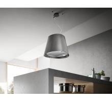 Elica Juno Urban 50cm Island Cooker Hood - Zinc