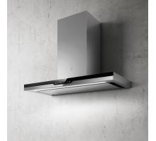 Elica Meteorite 120cm Chimney Cooker Hood - Stainless Steel & Black