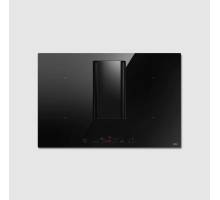 Elica NikolaTesla Alpha 78cm 4 Zone Duct Out Induction Hob with Integrated Hood - Black