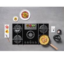 Elica NikolaTesla Flame Black Gas Hob
