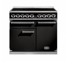 Falcon F1000DXEIBLC-EU - 1000 Deluxe Electric Induction Black Chrome Range Cooker 100100