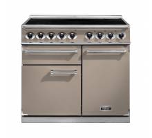 Falcon F1000DXEIFNN-EU - 1000 Deluxe Electric Induction Fawn Nickel Range Cooker 115380
