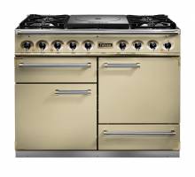 Falcon F1092DXDFCRBM - 1092 Deluxe Dual Fuel Cream Brass Range Cooker 76800