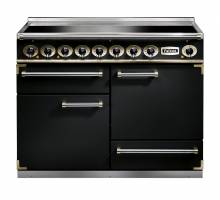 Falcon F1092DXEIBLB-EU - 1092 Deluxe Electric Induction Black Brass Range Cooker 81870