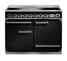 Falcon F1092DXEIBLC-EU - 1092 Deluxe Electric Induction Black Chrome Range Cooker 81860