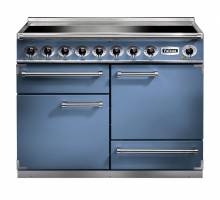 Falcon F1092DXEICAN-EU - 1092 Deluxe Electric Induction China Blue Nickel Range Cooker 81910