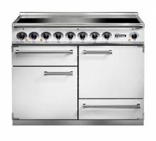 Falcon F1092DXEIWHN-EU - 1092 Deluxe Electric Induction White Nickel Range Cooker 82440