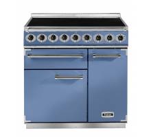 Falcon F900DXEICAN-EU - 900 Deluxe Induction China Blue Nickel Range Cooker 81850