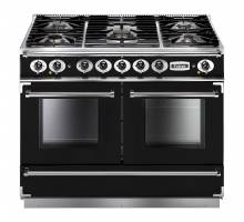 Falcon FCON1092DFBLCM-EU - 1092 Continental Dual Fuel Black Chrome Range Cooker 79520