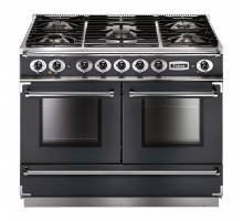 Falcon FCON1092DFSLNM-EU - 1092 Continental Dual Fuel Slate Nickel Range Cooker 102290