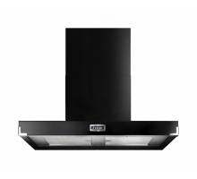 Falcon FHDCT1090BLC - 1090 Contemporary Black Chrome Chimney Hood 90980