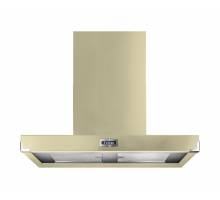 Falcon FHDCT1090CRC - 1090 Contemporary Cream Chrome Chimney Hood 91010