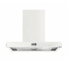 Falcon FHDCT1090WHN - 1090 Contemporary White Nickel Chimney Hood 91050