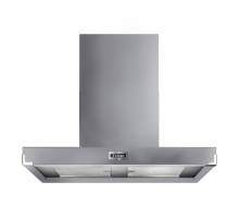 Falcon FHDCT900SSC - 900 Contemporary Stainless Steel Chrome Chimney Hood 90960