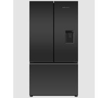 Fisher & Paykel Series 7 RF540AZUB6 French Door Fridge Freezer - Black Glass
