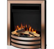 Flavel Proflame Autograph Inset Electric Fire - Rose Gold & Black