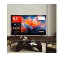Front dimensions of the TCL 85T8C-UK 85 inch Google TV