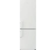 Front view of Indesit IKNS1261S4UK white 6040 fridge freezer