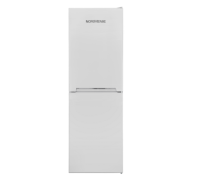 Front view of NordMende RFF317NFWH fridge freezer in white