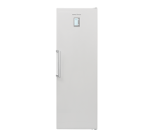 Front view of NordMende RTL398WH tall larder fridge in white