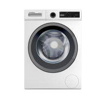 Front view of NordMende WMTA1410WH 10kg washing machine in white