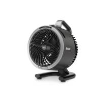 Front view of Shark FA050UK FlexBreeze HydroGo misting fan in cool gre