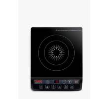 Front view of TEFAL IH201840 Everyday Induction Hob with digital display