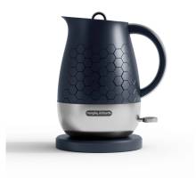 Front view of the Morphy Richards 103021 Cassini Jug Kettle Outer Space - Blue
