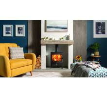 Futura 5 woodburning Ecodesign stove long legs