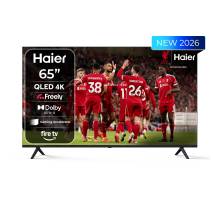 Haier 65S80GUF S80 Series 65 inch 4K QLED Smart TV with Fire TV and Freely