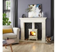 Henley Aran 5kW Eco Multi Fuel Stove - Enamel Cream