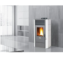 Henley Bio 80 Pellet Stove - White