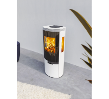 Henley Elipse G6 7.3kW Eco Wood Burning Stove - White